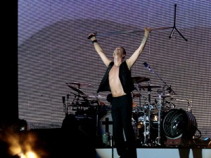 Depeche Mode, Stadio Olimpico. Roma, 16 giugno 2009. Foto di Mistress F, tratta da Flickr