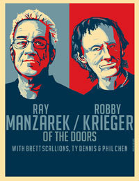 Ray Manzarek and Robby Krieger of the doors