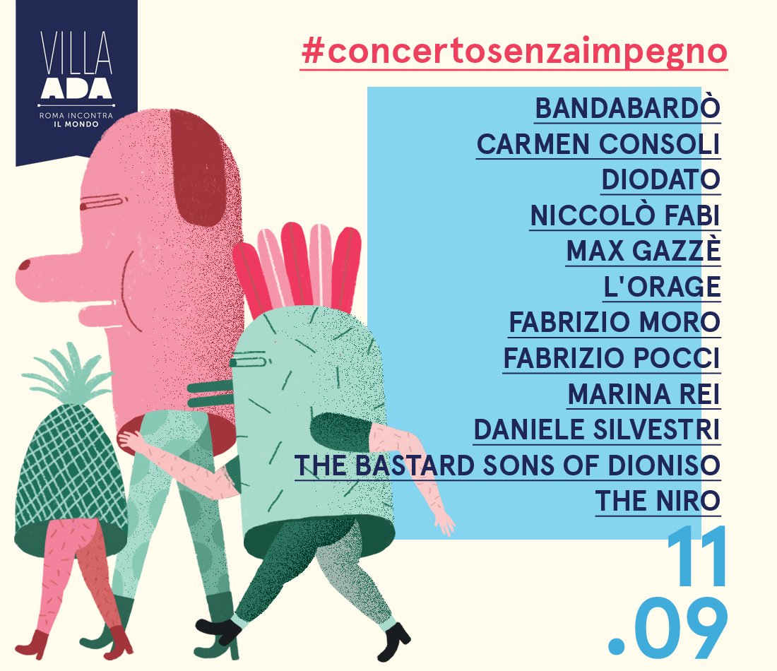 Concerto Senza Impegno_11 settembre Villa Ada