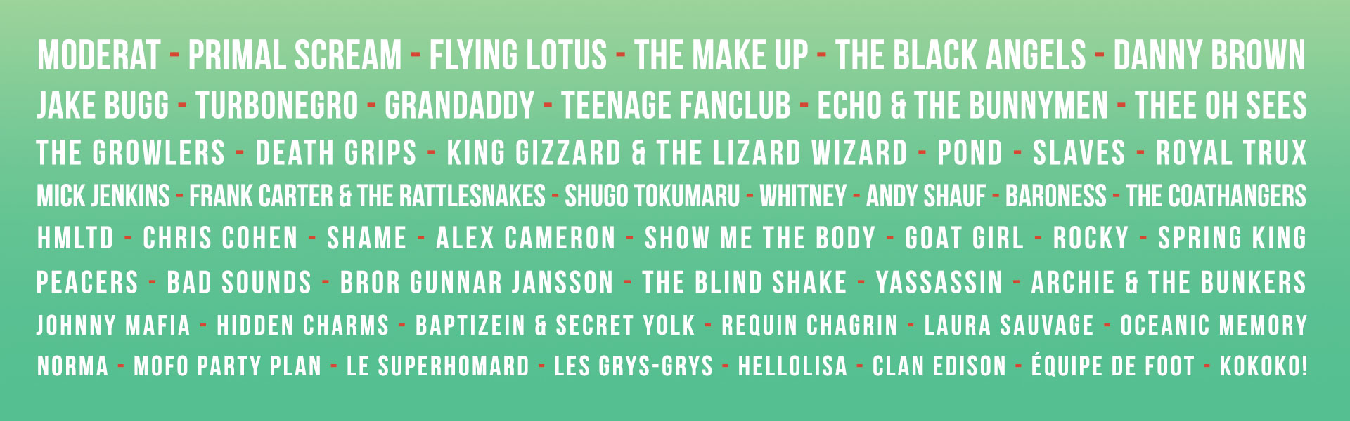 this is not a love song festival 2017