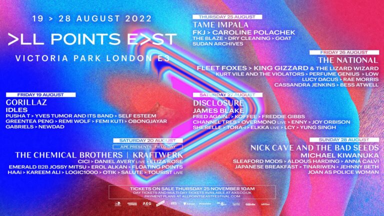 All Points East Festival 2022